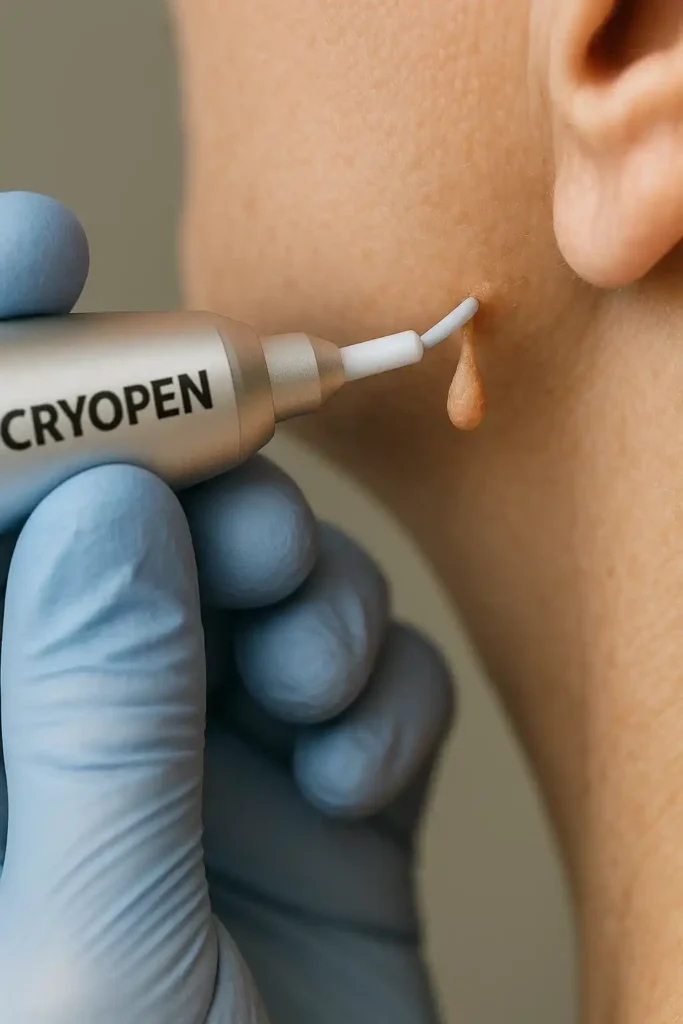 Cryopen for skin tags removal Malmesbury speak to our team today!