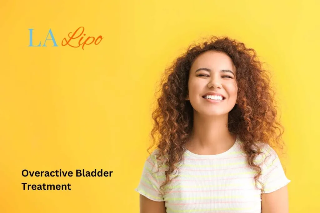 woman smiling about overactive bladder treatment Malmesbury solutions